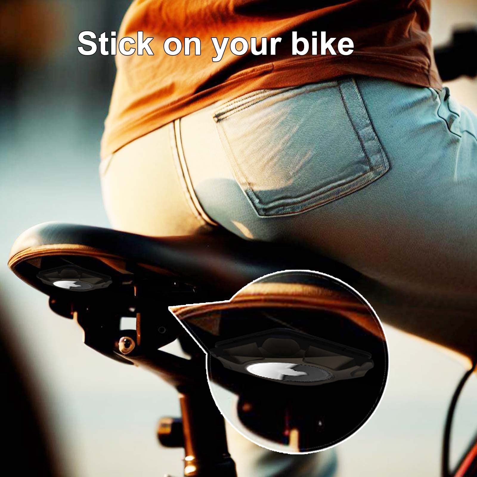 Airtag Holder Stick On Mount Strong Case For Airtag Protective Pasteable Accessories Air Tag Case With Apple Airtag Hidden Prote